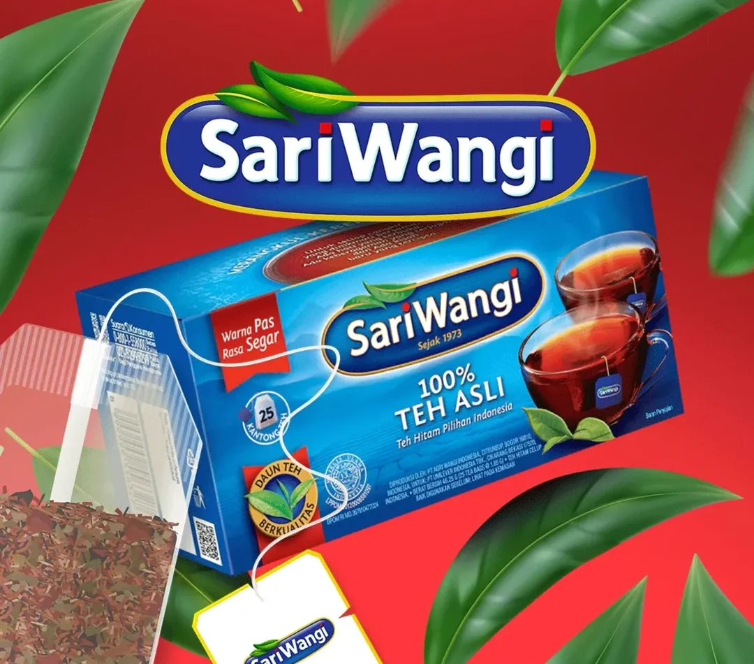 Hangatkan momen dengan cita rasa khas Teh Sariwangi!Aromanya menenangkan, rasanya pas untuk din